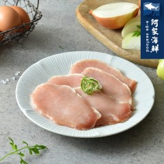 【阿家海鮮】台灣亞麻籽里肌厚片(300g±10%/包)